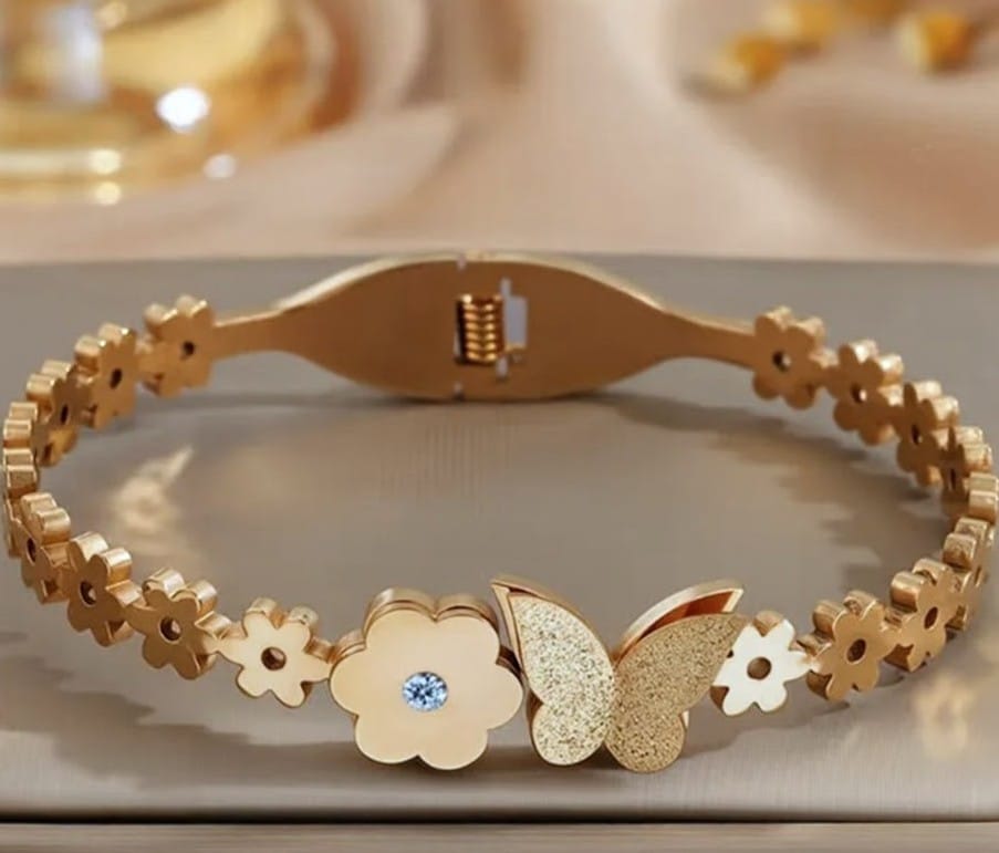 PREMIUM STELL GOLD BRACLET